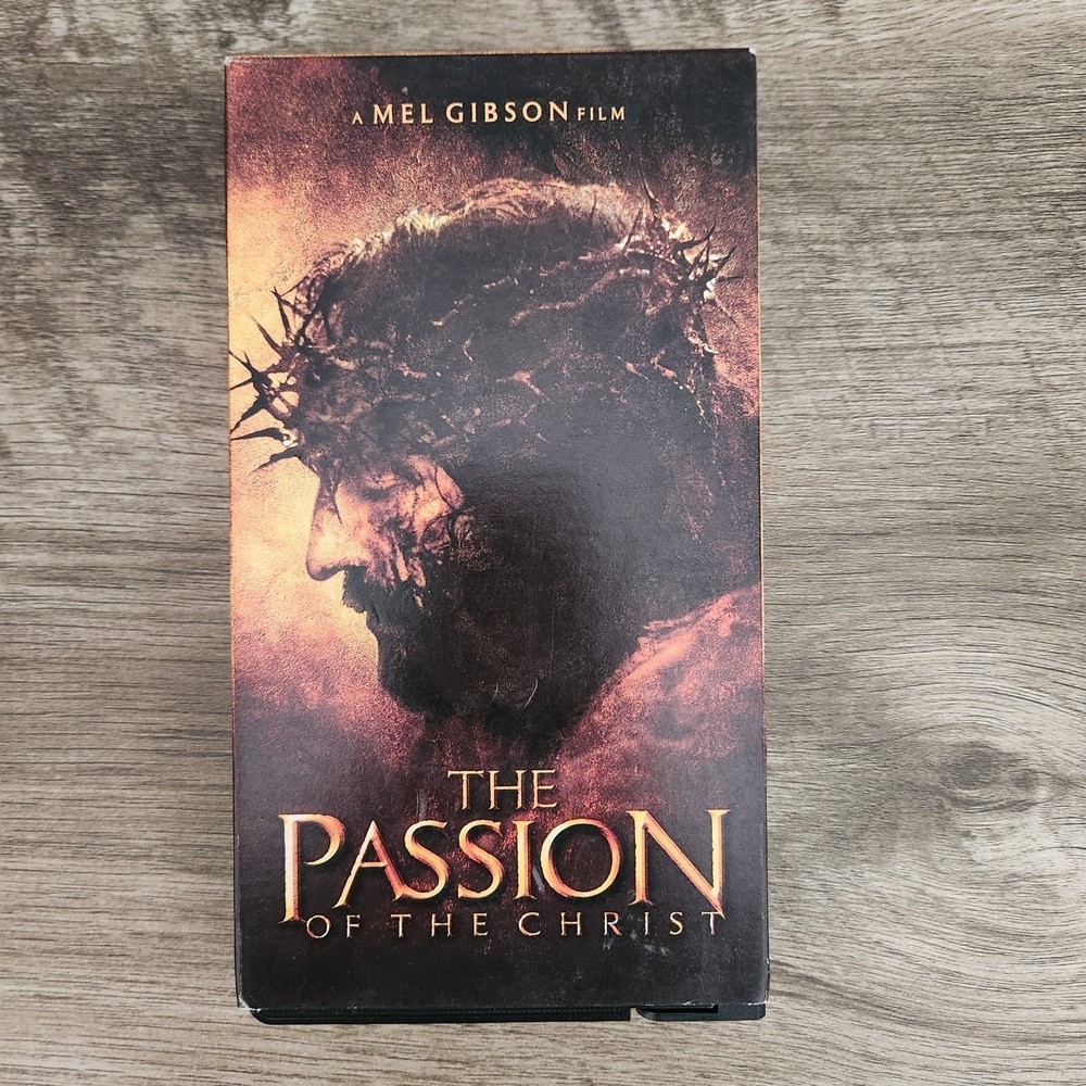 The Passion of the Christ VHS 2004 Mel Gibson Jim Caviezel 2223165 Drama Movie